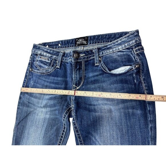 Rebock For Express Boot Cut Jeans Size 6S - Picture 9 of 13